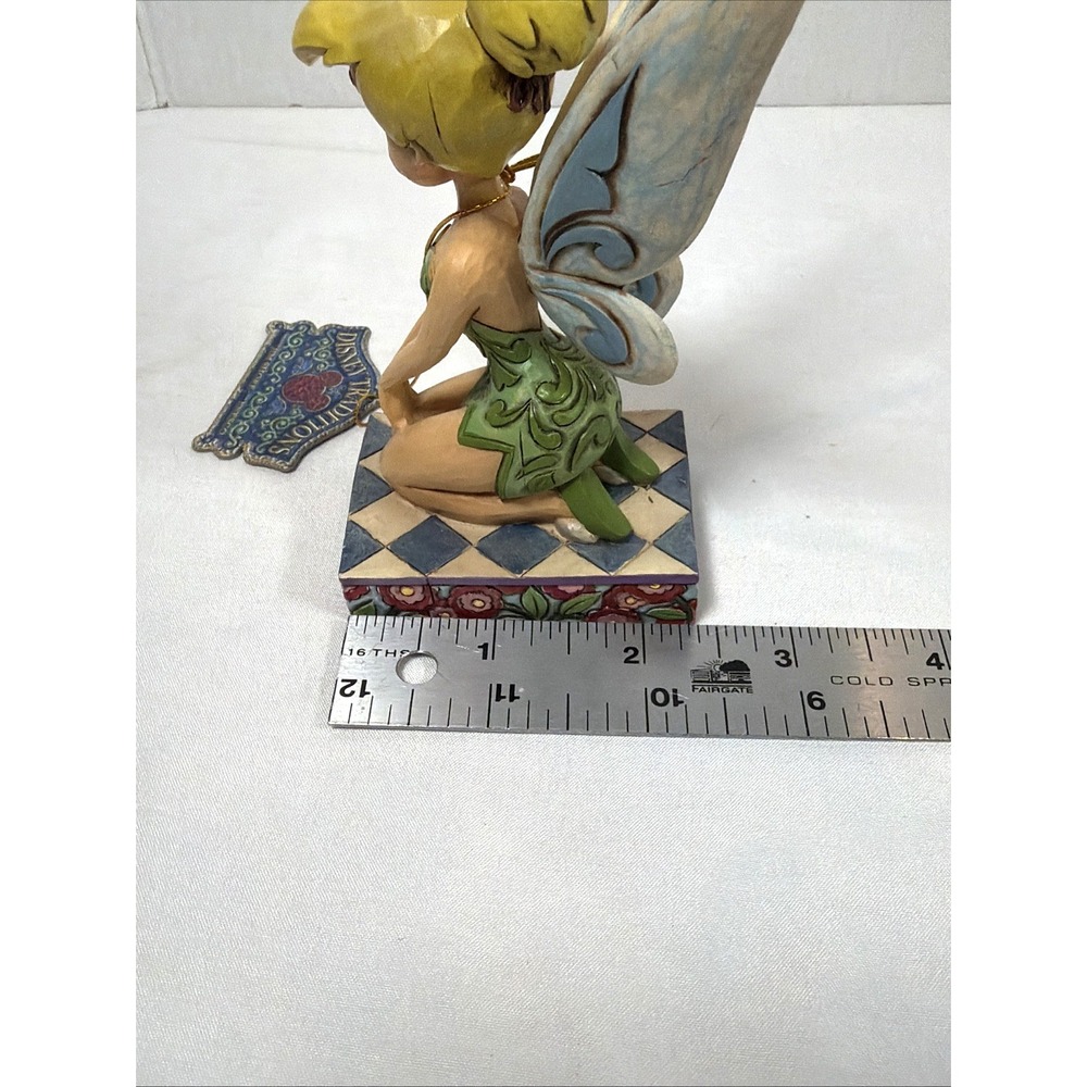 Jim Shore Disney Traditions "A Pixie Delight" Tinker Bell Figurine #4011754 - Picture 9 of 10